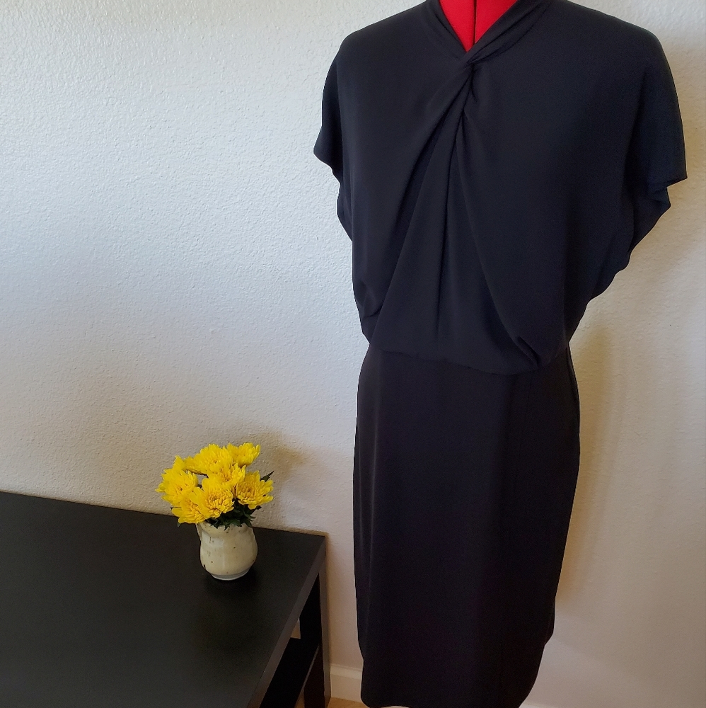 M.M. laFleur black dress size 8
